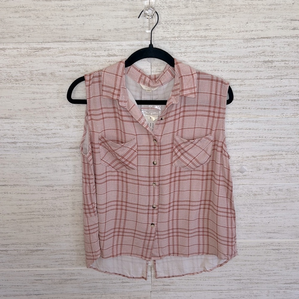 SIM & SAM Sleeveless Blouse | SIZE XL